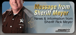 Message from the Sheriff